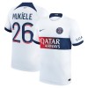 Officiële Voetbalshirt Paris Saint-Germain Mukiele 26 Uit 2023-24 - Heren